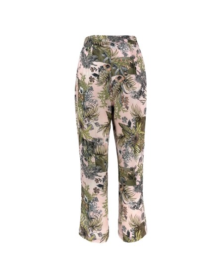chicard satin printed pants2